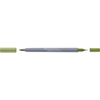 Preview: Faber-Castell Goldfaber Aqua Dual Marker 174 chromoxydgrün stumpf